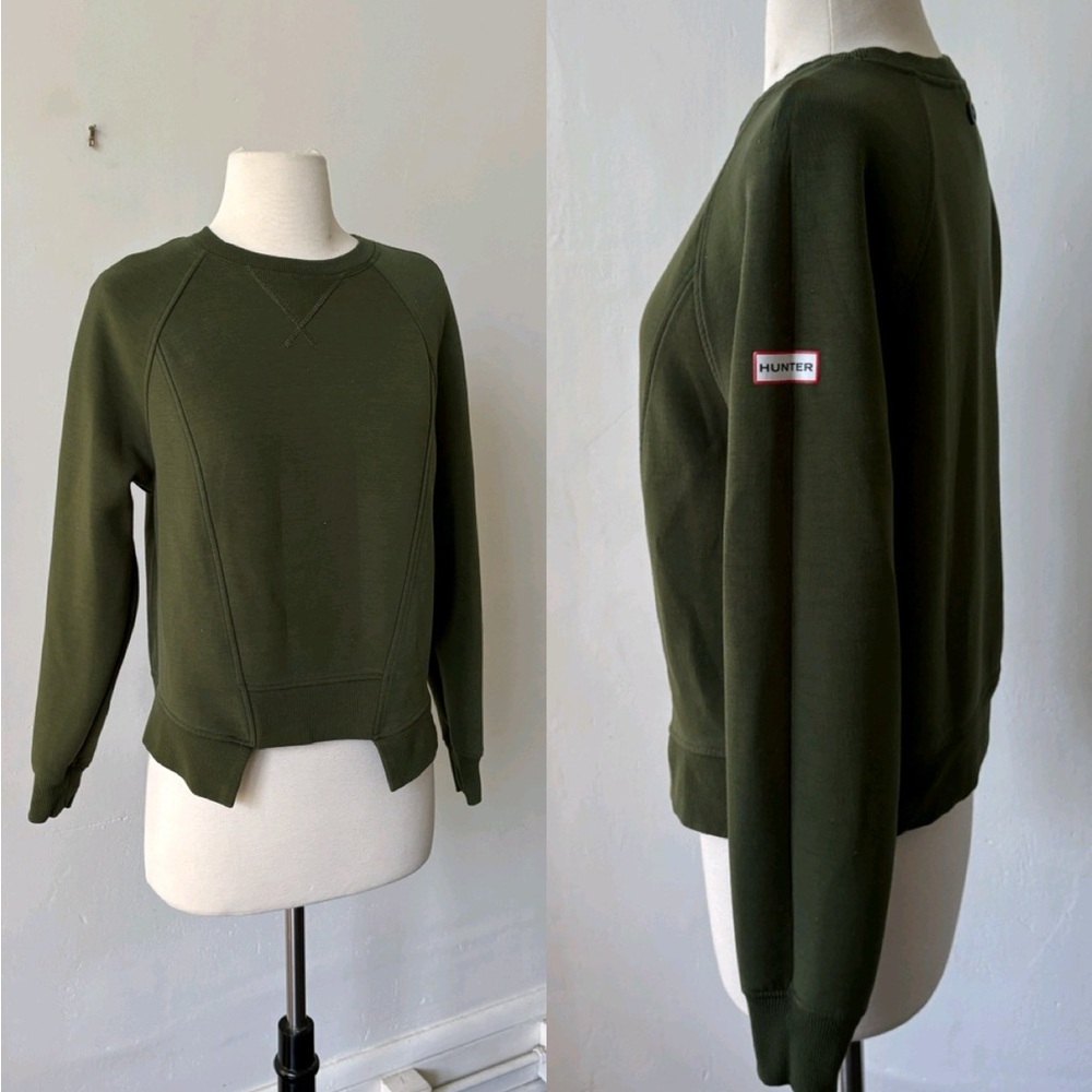 Hunter for Target Olive Green Sweatshirt Size XS
